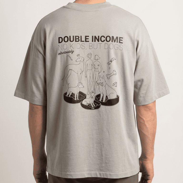 T-Shirt aus Bio-Baumwolle - Pet Privilege Kollektion