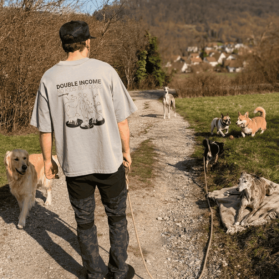 T-Shirt aus Bio-Baumwolle - Pet Privilege Kollektion